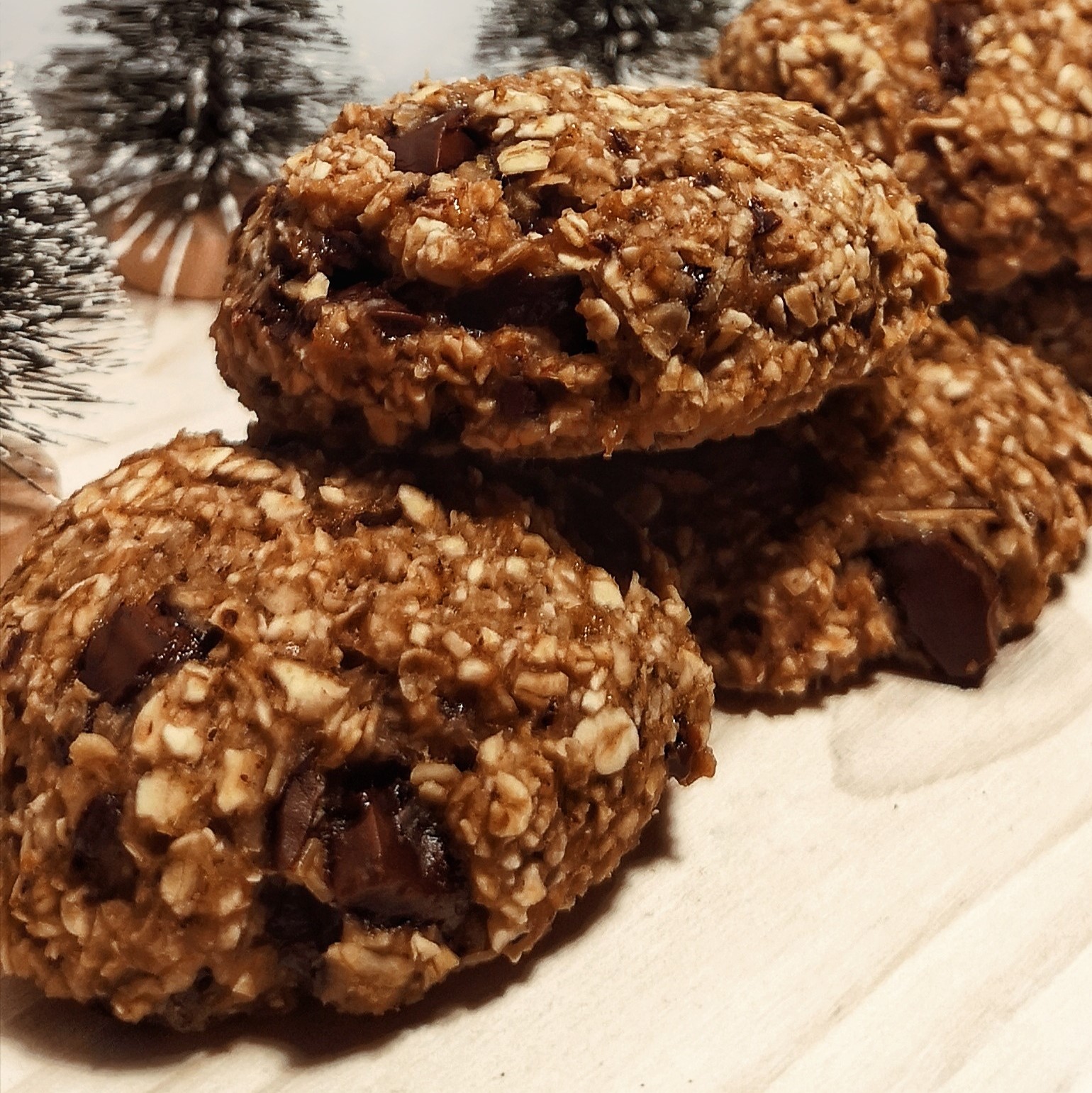 Recette : Cookies Avoine, Banane & Chocolat • Équi'libre